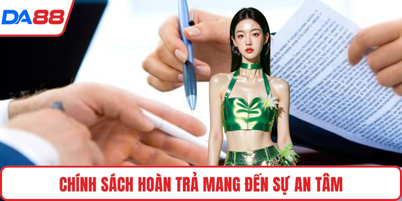 Chính sách hoàn trả mang đến sự an tâm